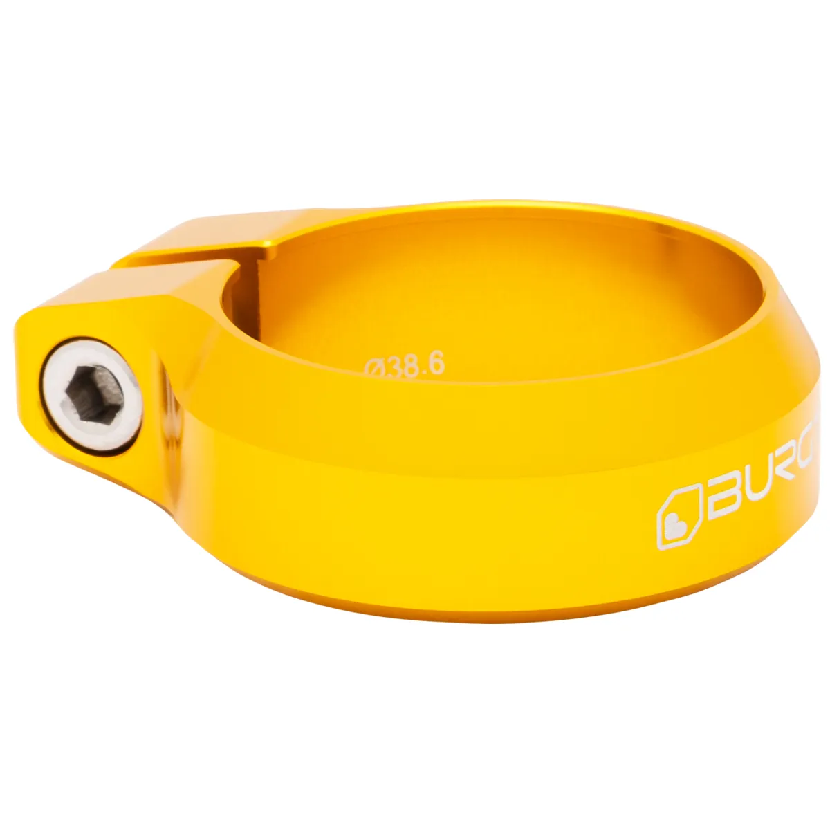 Burgtec Seat Clamp 38.6mm Burgtec Bullion Gold Burgtec Seat Clamp 38.6mm Burgtec Bullion Gold