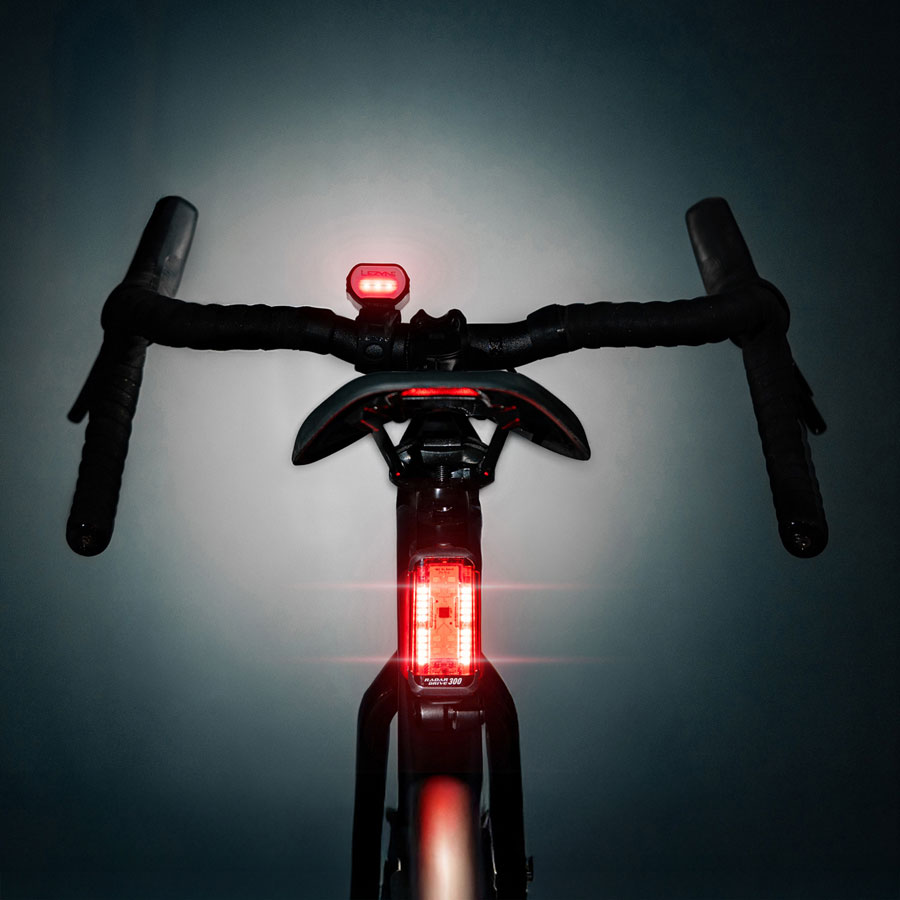 Lezyne React Drive 1200/RadarReact 300 Headlight and Taillight Set - Image 2