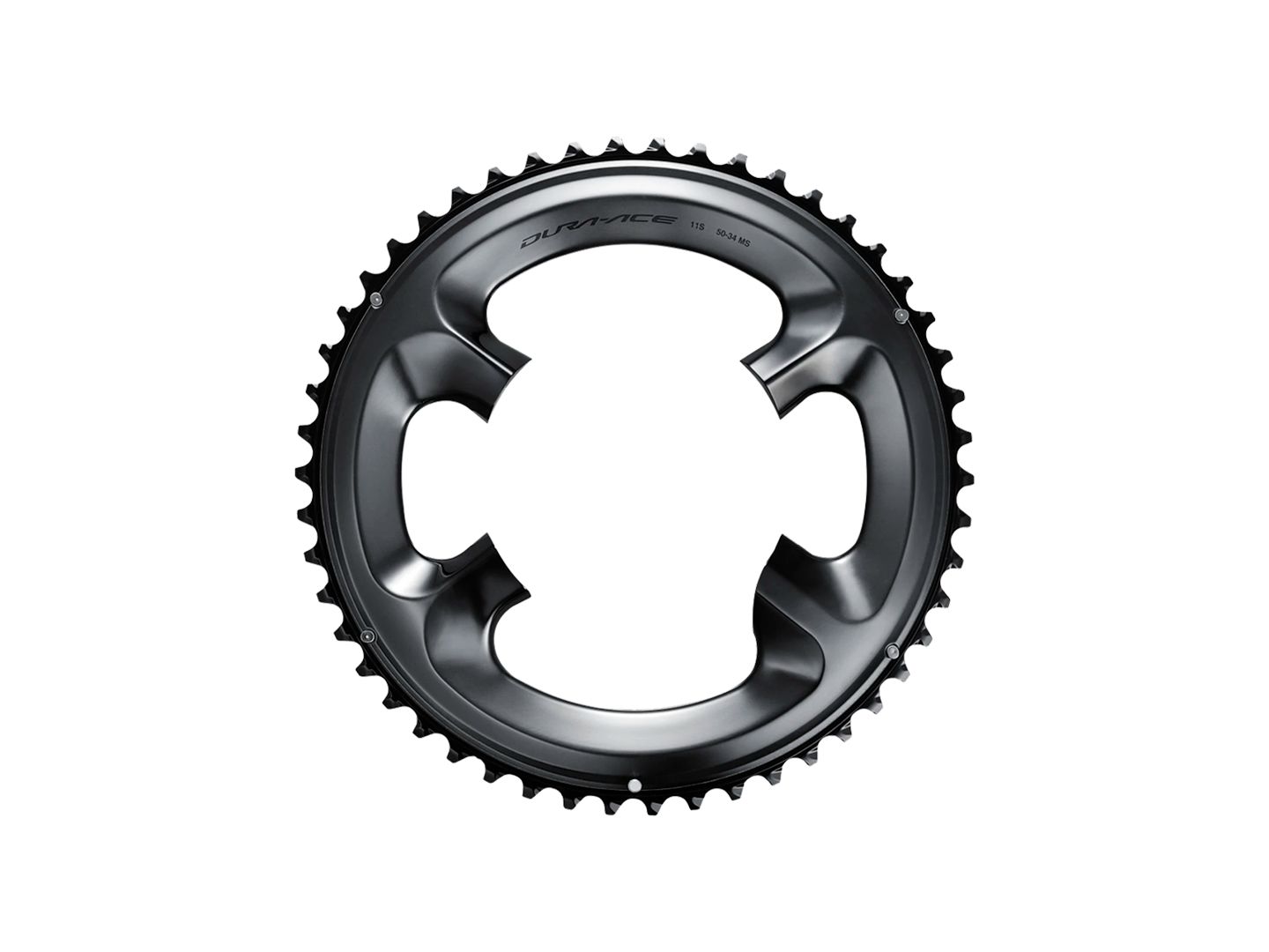 Shimano FC-09 54t 11-Speed Asymmetric 110BCD Black Chainring