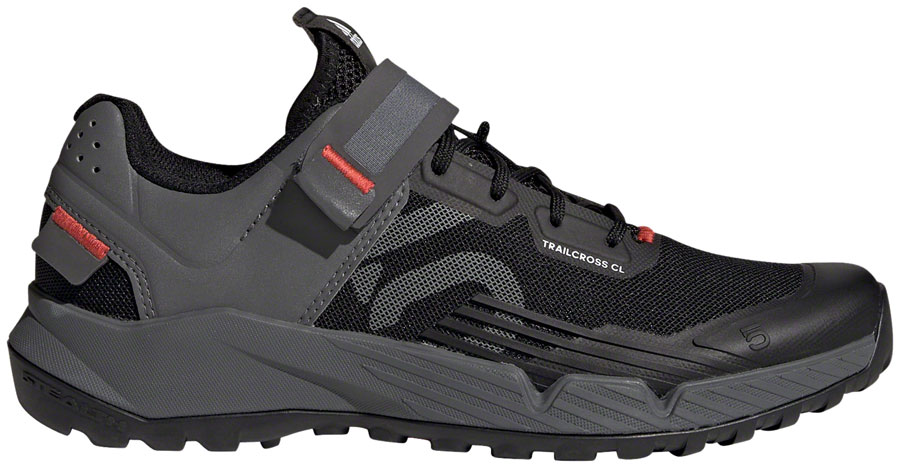 Five Ten Trailcross Mountain Clipless Shoes - Women's Core Black/Gray Three/Red - Image 2
