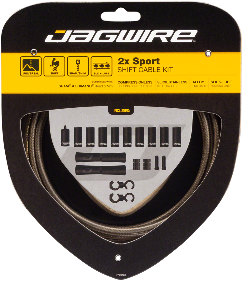 Jagwire 2x Sport Shift Cable Kit - SRAM/Shimano - Image 13