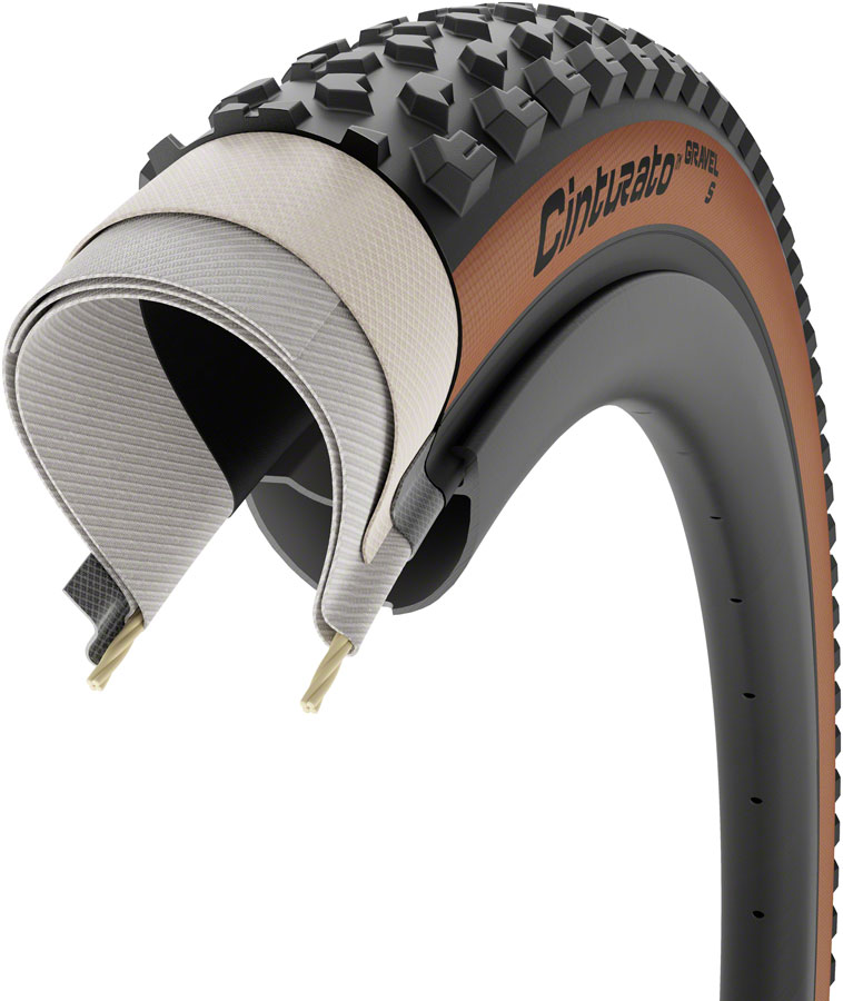 Pirelli Cinturato Gravel S Tire - 700c, Tubeless, Folding - Image 8