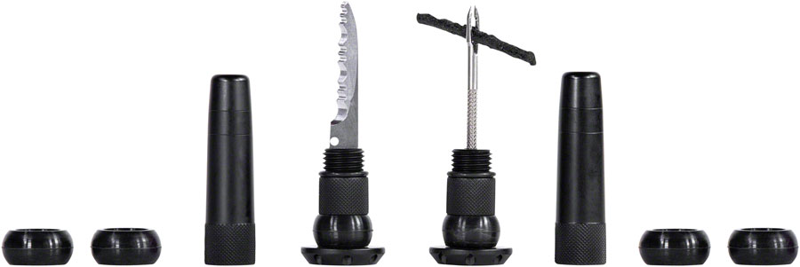 Muc-Off Stealth Tubeless Puncture Plugs Tire Repair Kit - Bar-End Mount - Image 3