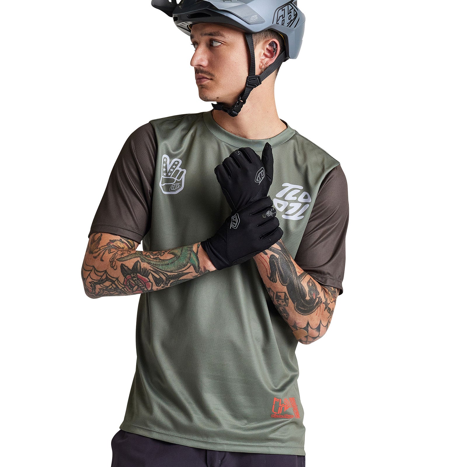 Flowline SS Jersey Flipped Olive - Image 6