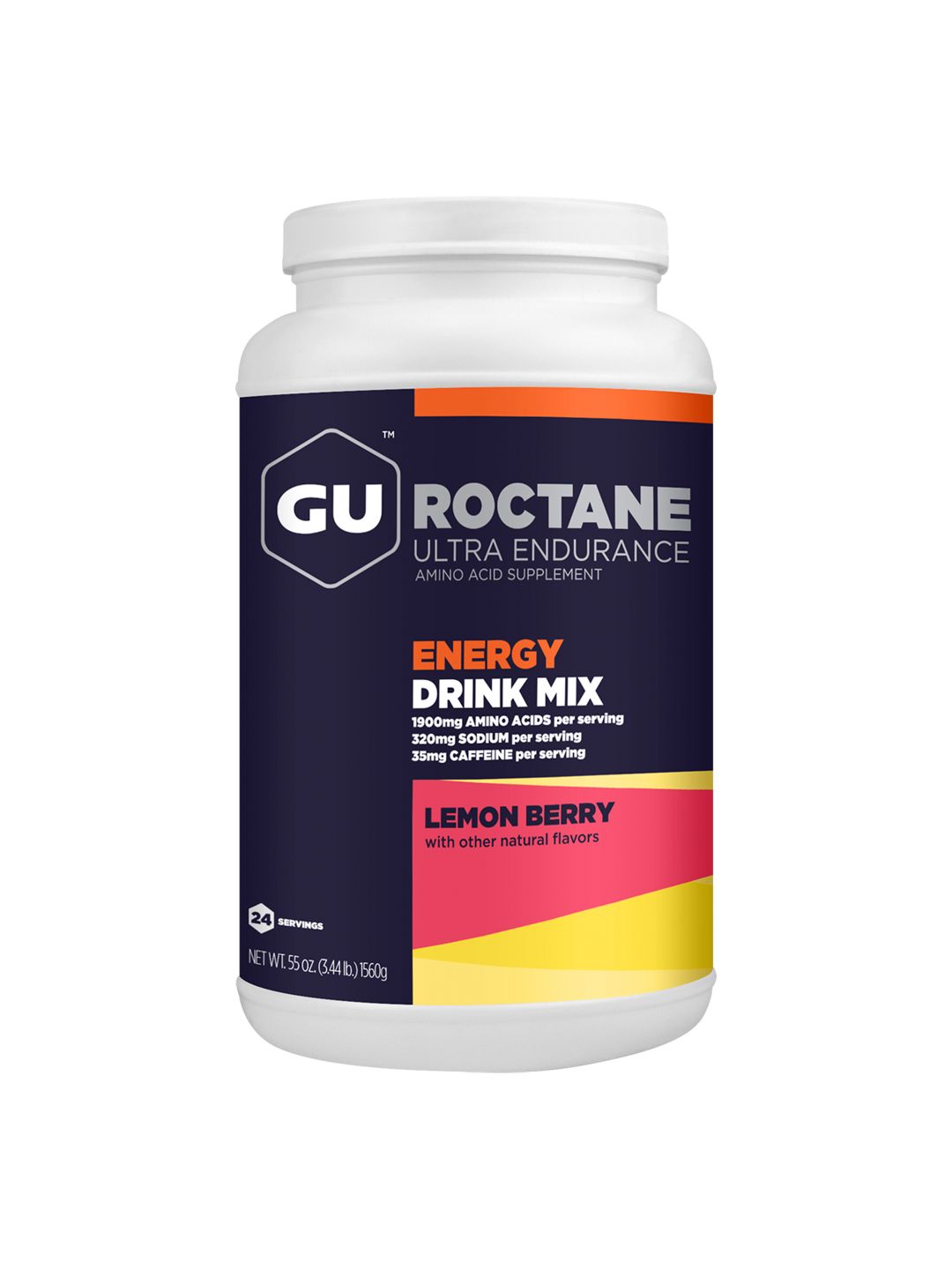 Supplement GU Roctane Drink Lemon Berry 24 Serving