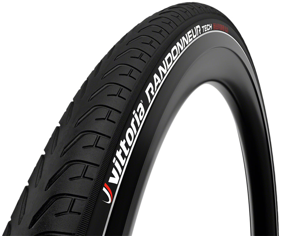 Vittoria Randonneur Tech Tire - 700C Clincher Wire Black/Reflective G2.0