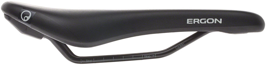 Ergon SM Sport Saddle - Chromoly, Black, Men's - Image 7
