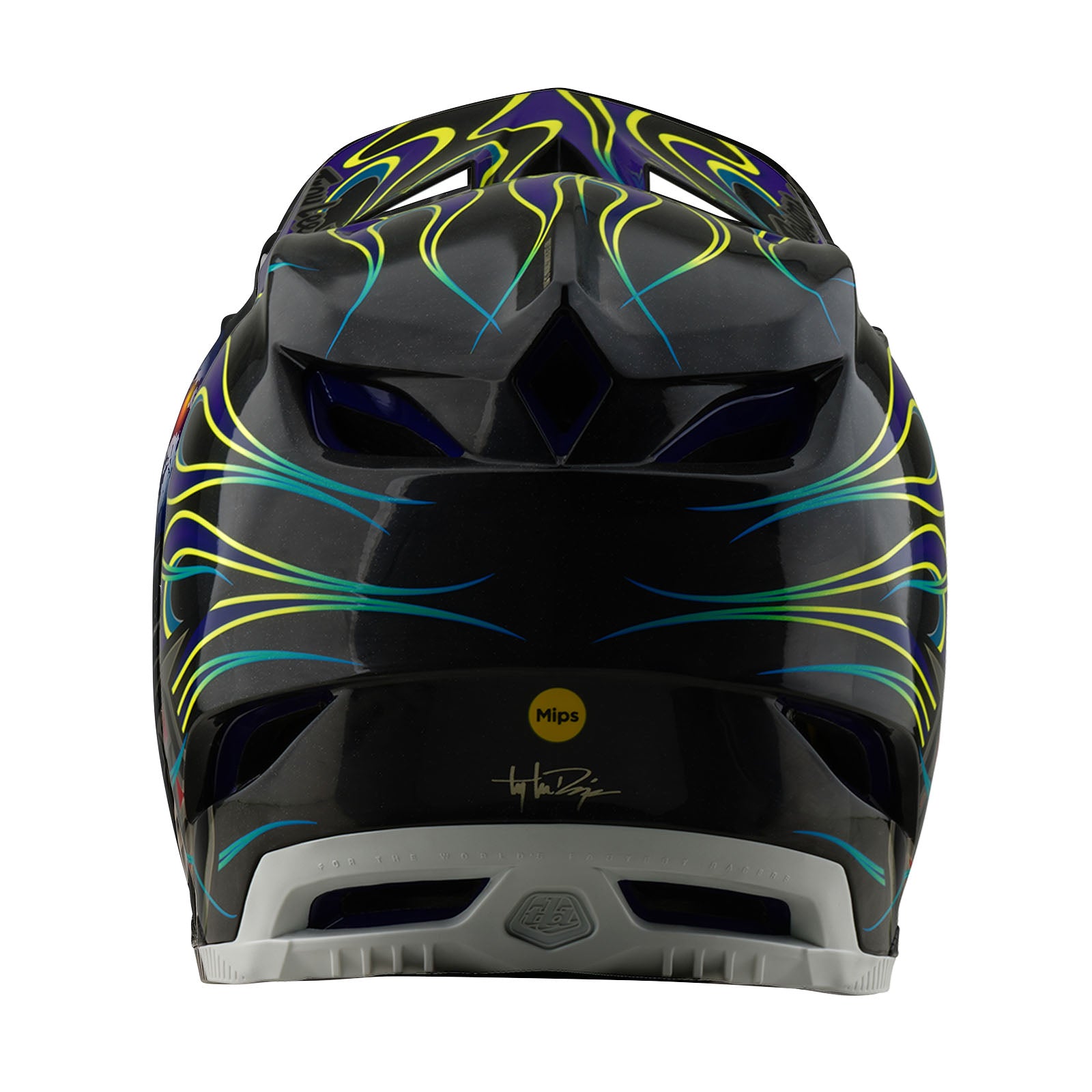 D4 Carbon Helmet Torched Black / Purple - Image 3