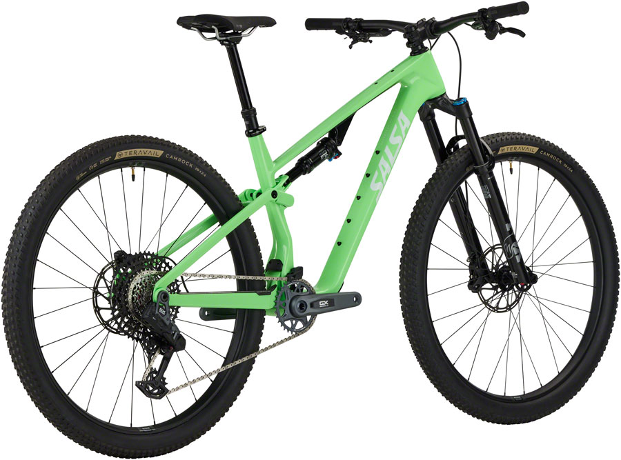 Salsa Spearfish C Deluxe GX AXS Transmission Bike - 29", Carbon, Citrus Green - Image 3