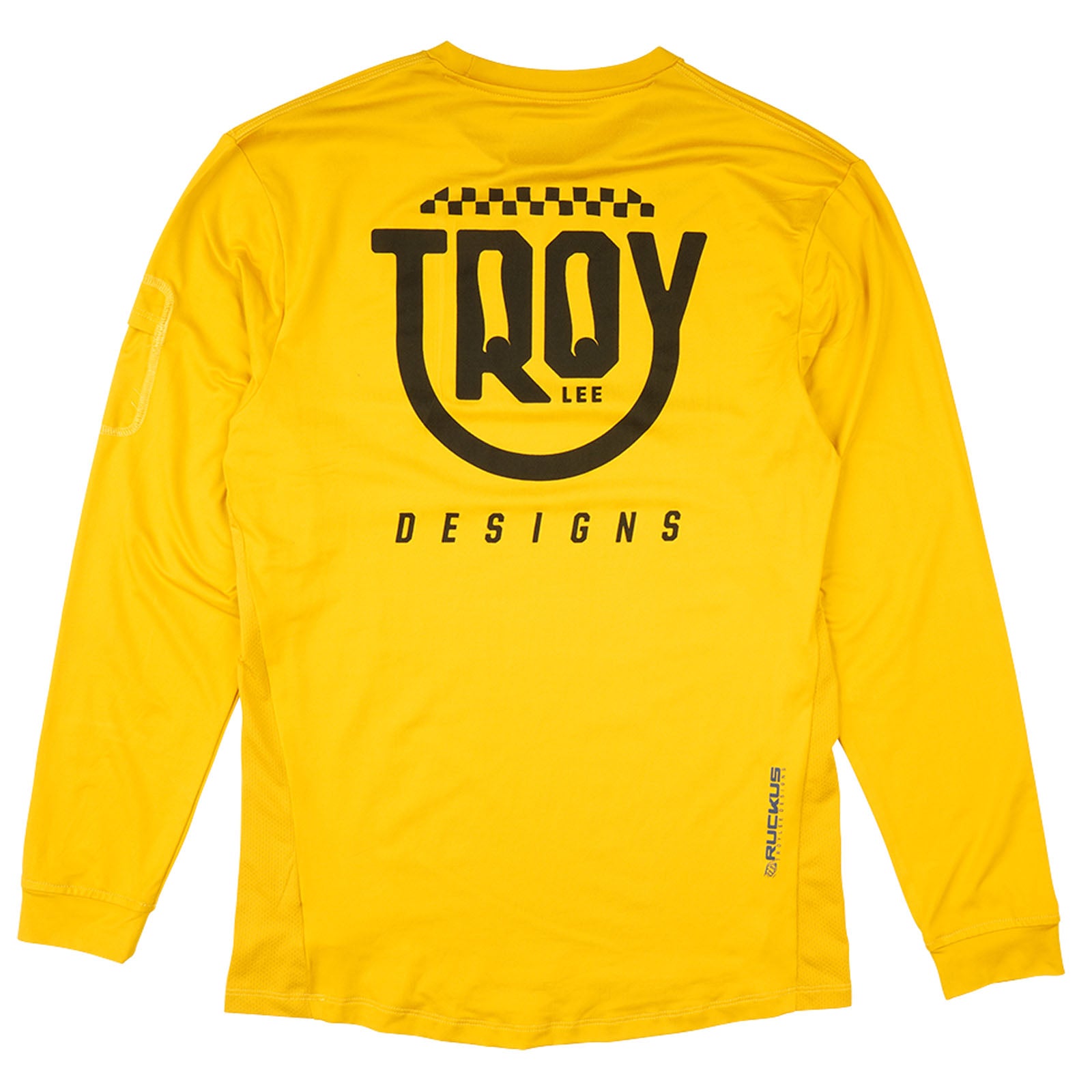 Youth Ruckus Long Sleeve Ride Tee Eyez Safron - Image 2
