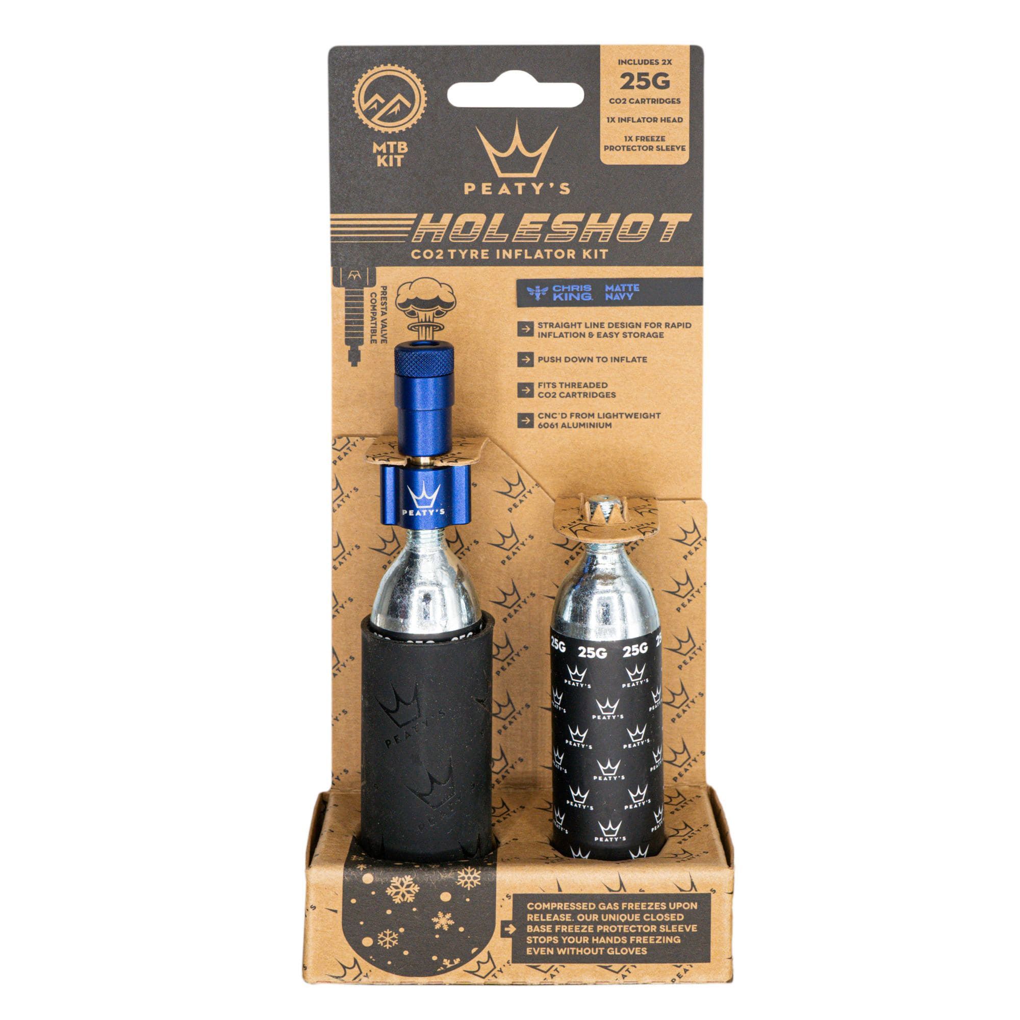 Peaty's Holeshot CO2 Mtn Tire Inflator Kit