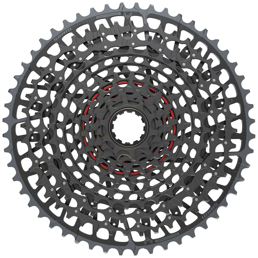 SRAM X0 Eagle T-Type XS-1295 Cassette - 12-Speed 10-52t For XD Driver Black