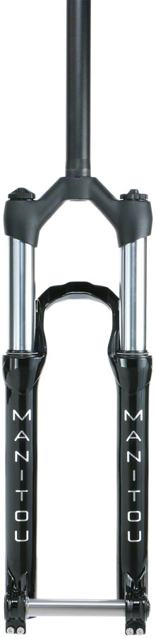 Manitou Circus Comp Suspension Fork - 26" 100 mm 20 x 110 mm 41 mm Offset Gloss BLK Straight Steer Manitou Circus Comp Suspension Fork - 26" 100 mm 20 x 110 mm 41 mm Offset Gloss BLK Straight Steer