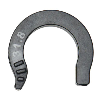 Wholegrain Cycles Replacement Jack Rack Spacers 31.8mm Black Pair