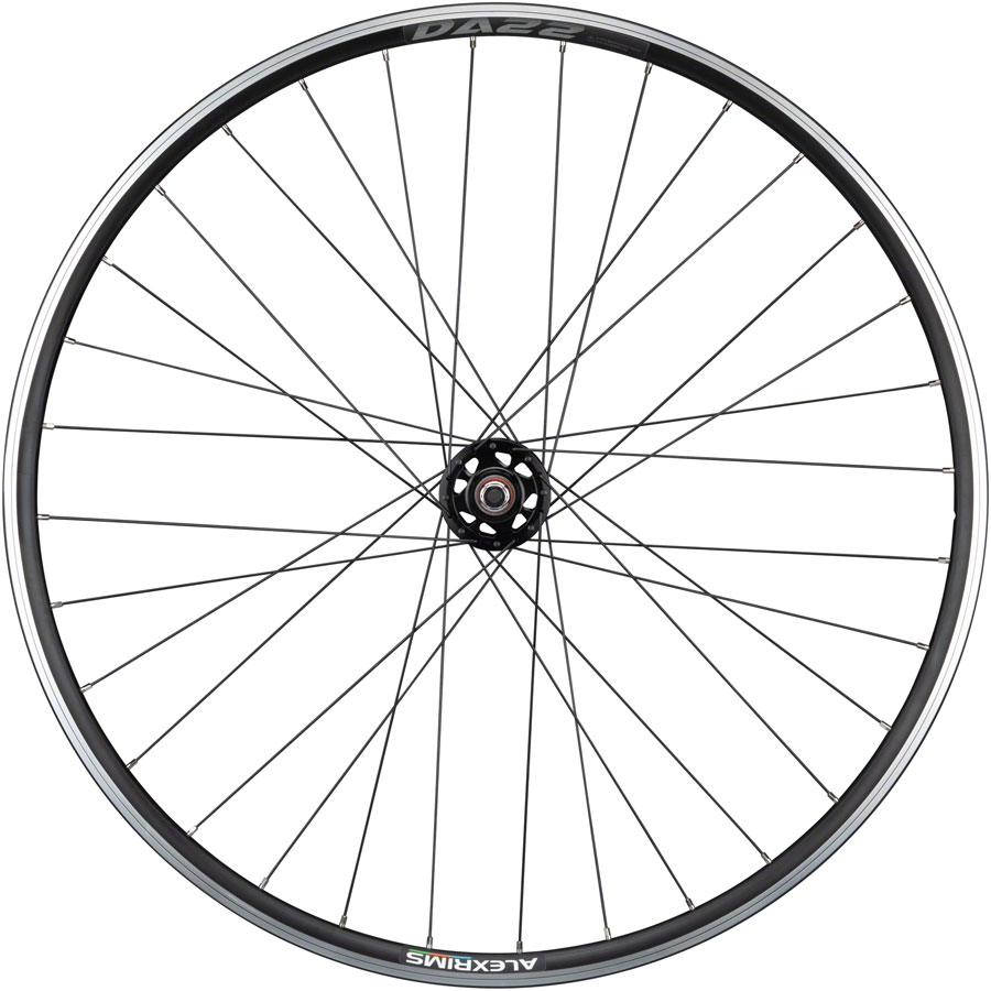 Quality Wheels Value Double Wall Series Track Front Wheel - 700, 9x1 Threaded x 100mm, Rim Brake - Image 6