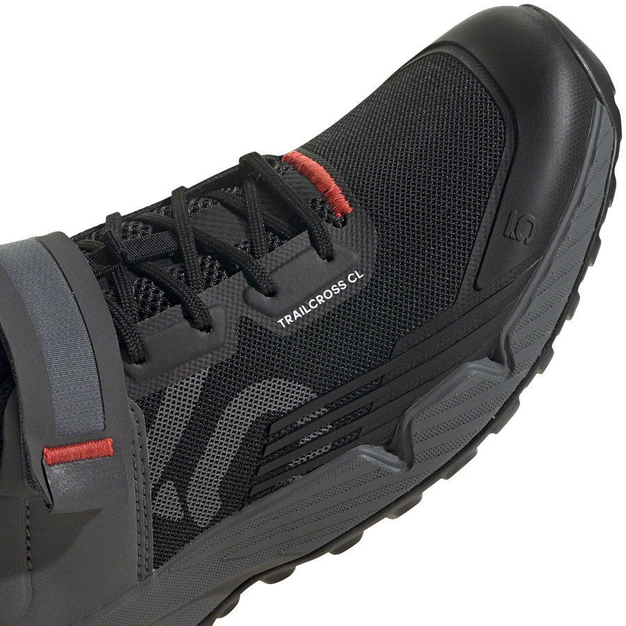 Five Ten Trailcross Mountain Clipless Shoes - Women's Core Black/Gray Three/Red - Image 4