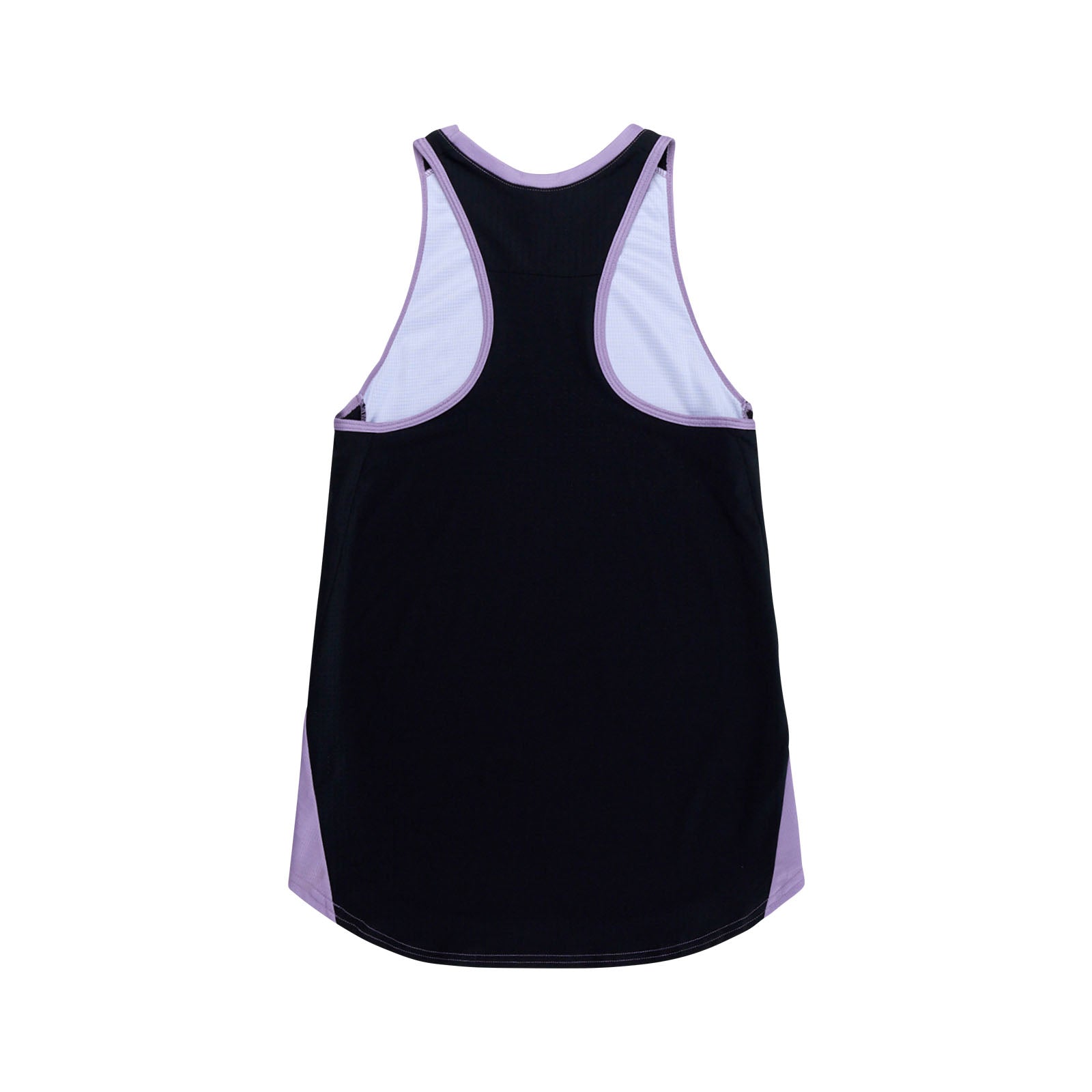 Womens Luxe Tank Solid Black - Image 2
