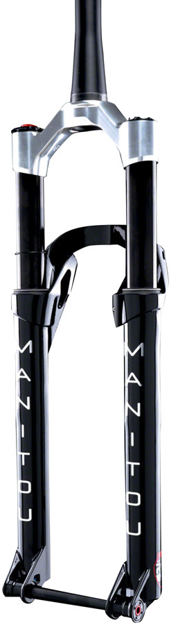 Manitou R8 Pro Suspension Fork - 29" 120 mm 15 x 110 mm 44mm Offset, Black/Silver - Image 3