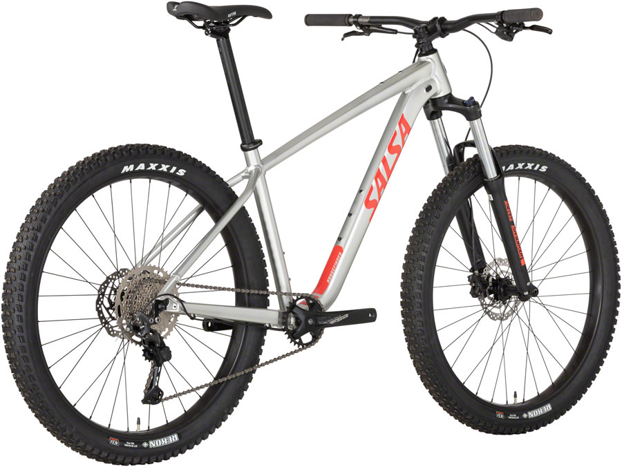 Salsa Rangefinder Deore 10 27.5+ Bike - Aluminum, Silver - Image 3