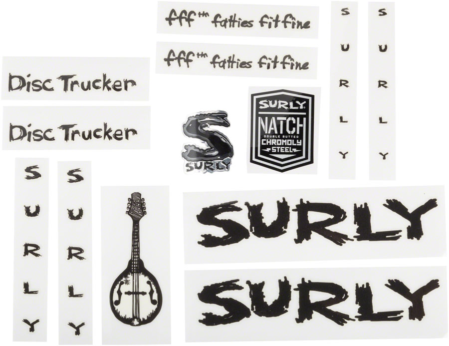 Surly Disc Trucker Decal Set variant 2