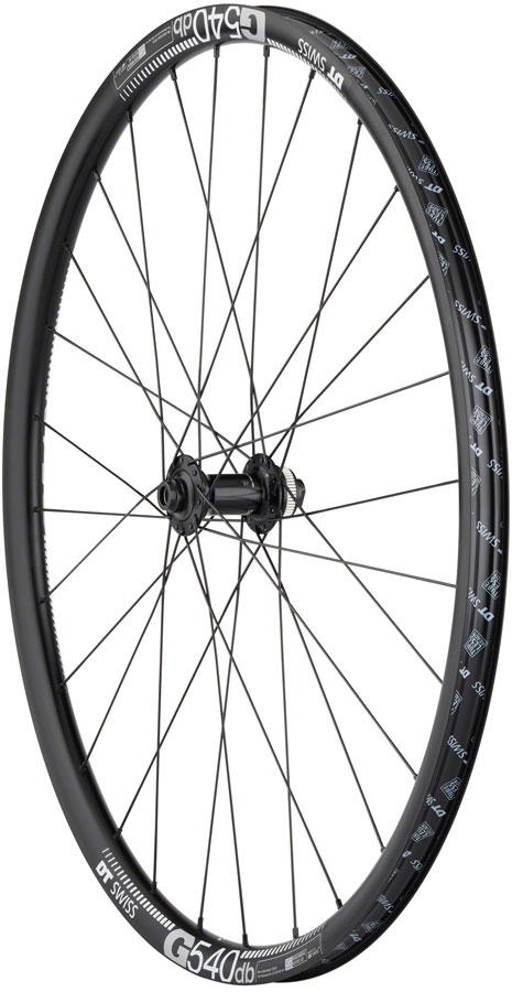 Quality Wheels Shimano Tiagra/DT G540 Front Wheel - 700c 12 x 100mm Center-Lock BLK 28H