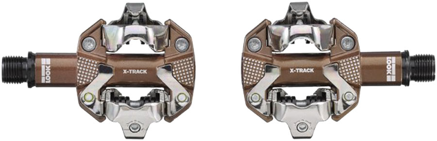 LOOK X-TRACK Pedals - Dual Sided Clipless, Chromoly, 9/16" - Image 5