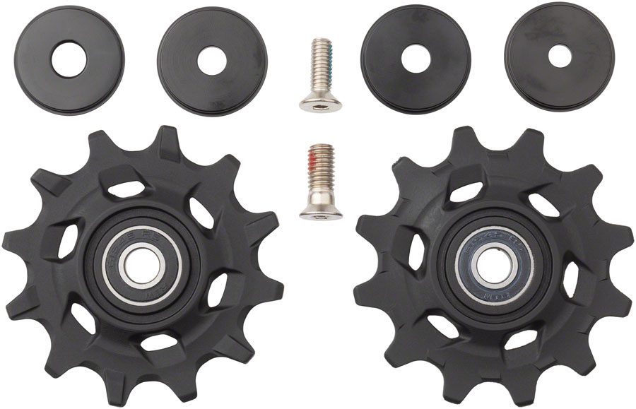 SRAM Rival XPLR eTap AXS Rear Derailleur Pulley Kit (Chrome Steel Bearing) SRAM Rival XPLR eTap AXS Rear Derailleur Pulley Kit (Chrome Steel Bearing)