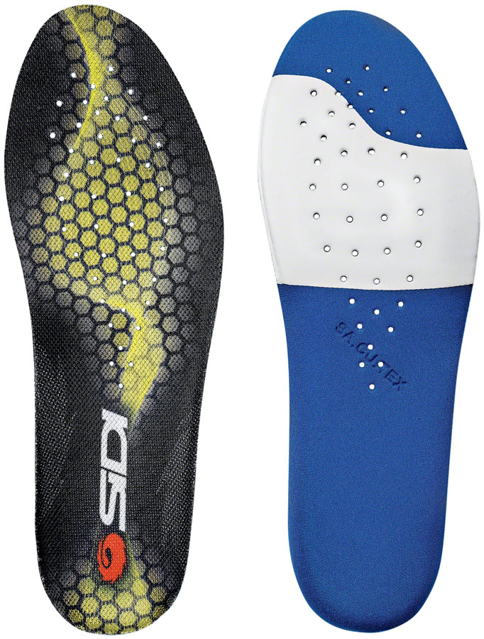 Sidi Comfort Fit Insole - Black/Yellow/White/Red