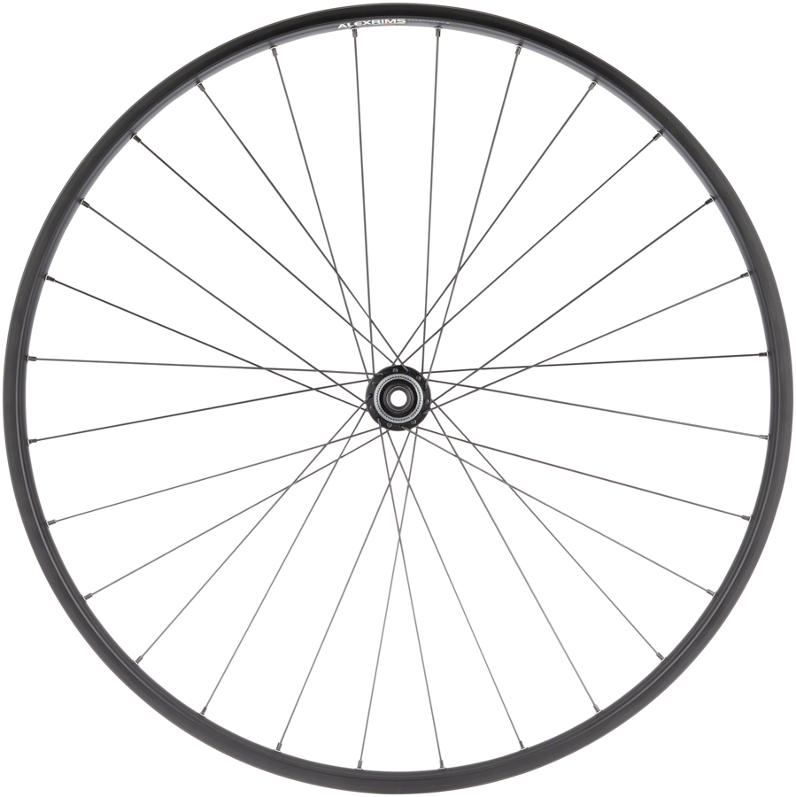 Quality Wheels Value Double Wall Series Disc Rear Wheel - 700 12 x 142mm Center-Lock HG 11 Road BLK 28H