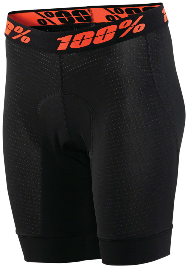 100% Crux Short Liner - Black Women's Small