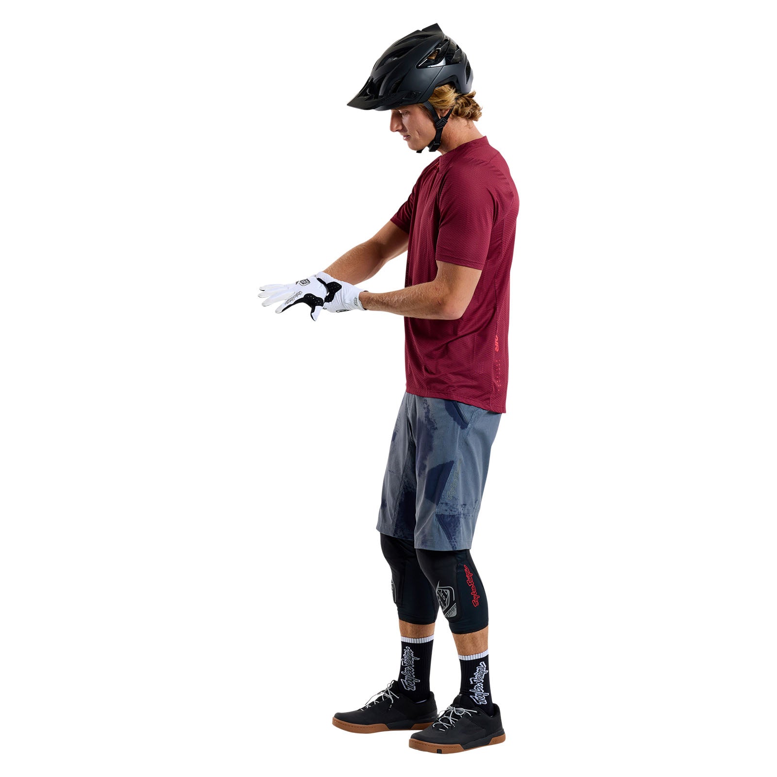 Skyline Air Short Sleeve Jersey Mono Oxblood - Image 9