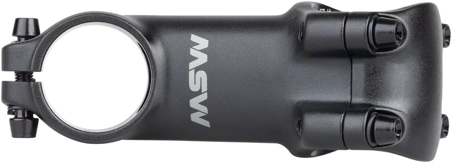 MSW 25 Stem - 31.8 Clamp, +/-25 1-1/8", Aluminum, Black - Image 12