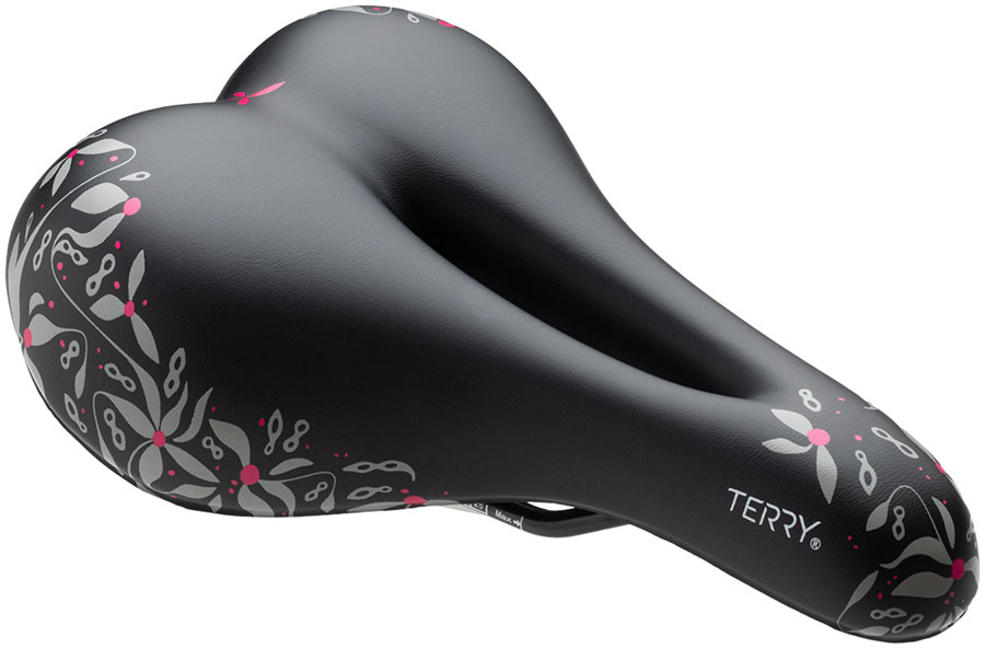 Terry Cite X Gel Saddle - Steel Chain Blossom Pink Terry Cite X Gel Saddle - Steel Chain Blossom Pink