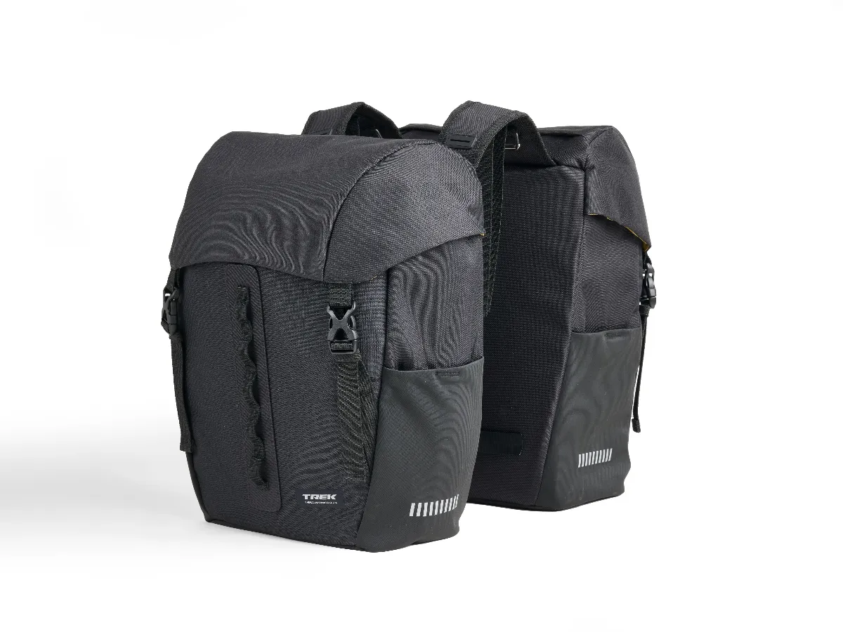 Trek Double Pannier Black Bag