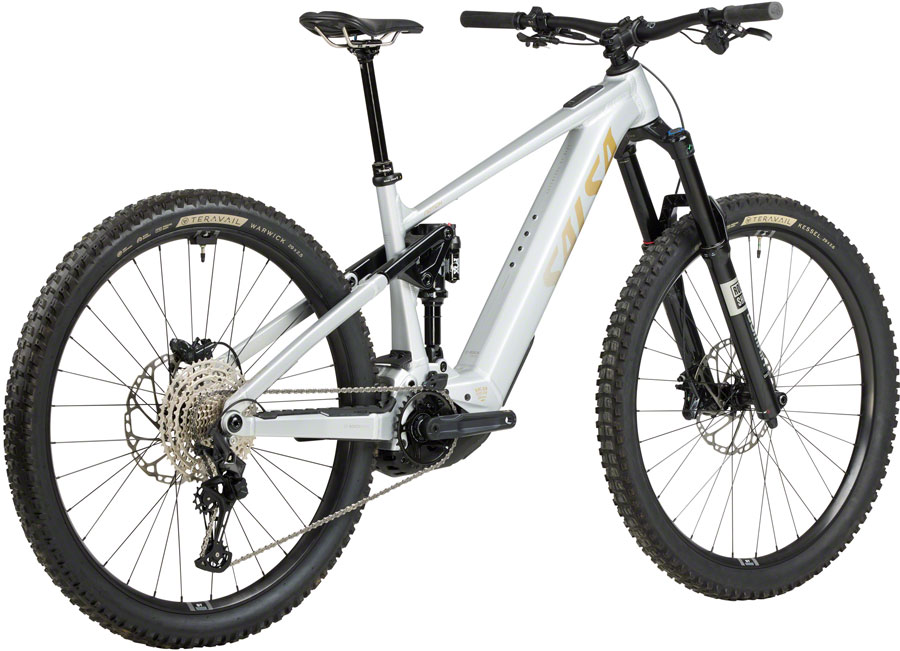 Salsa Notch Deore 12 Ebike - 29", Aluminum, Silver - Image 4