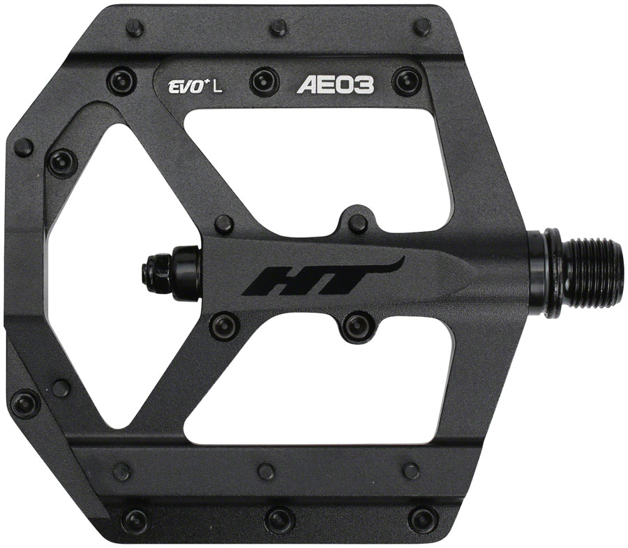 HT Pedals AE03T Evo+ Platform Pedals Ti - Black/Gold - Image 8
