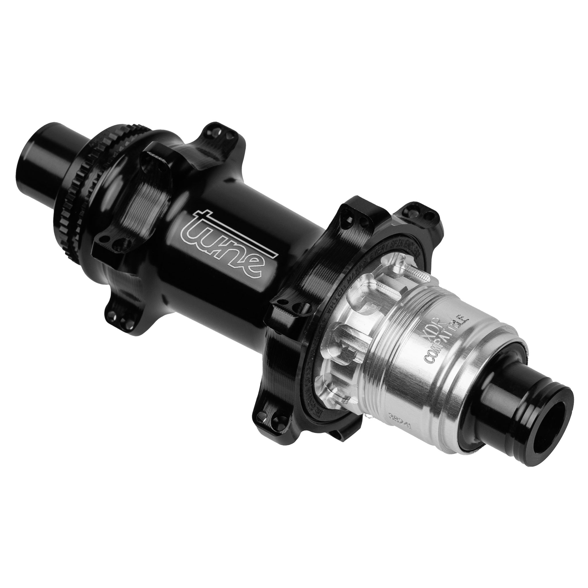Tune Nano CL-Disc Rear Hub 24h XDR SteelBear 12x142 Bk Tune Nano CL-Disc Rear Hub 24h XDR SteelBear 12x142 Bk