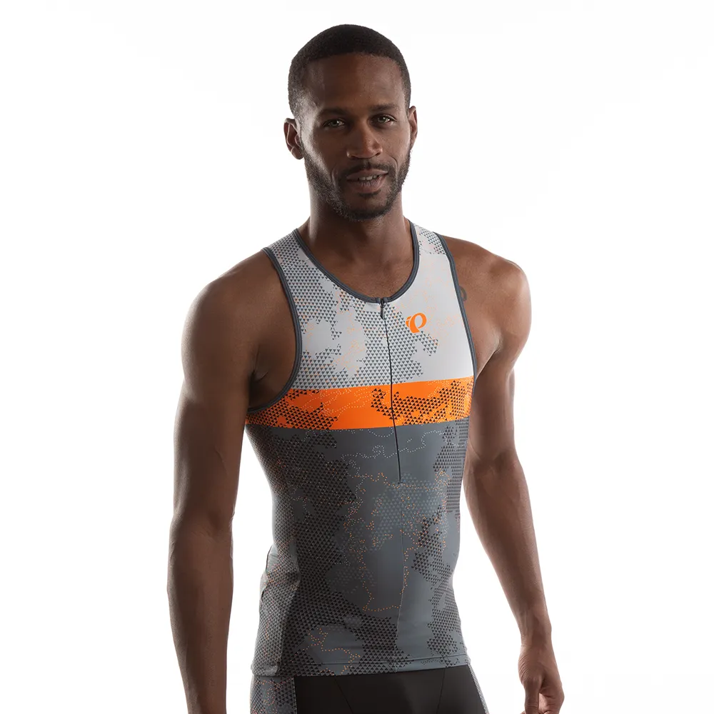 Men's Elite Pursuit Graphic Tri Singlet - Image 9