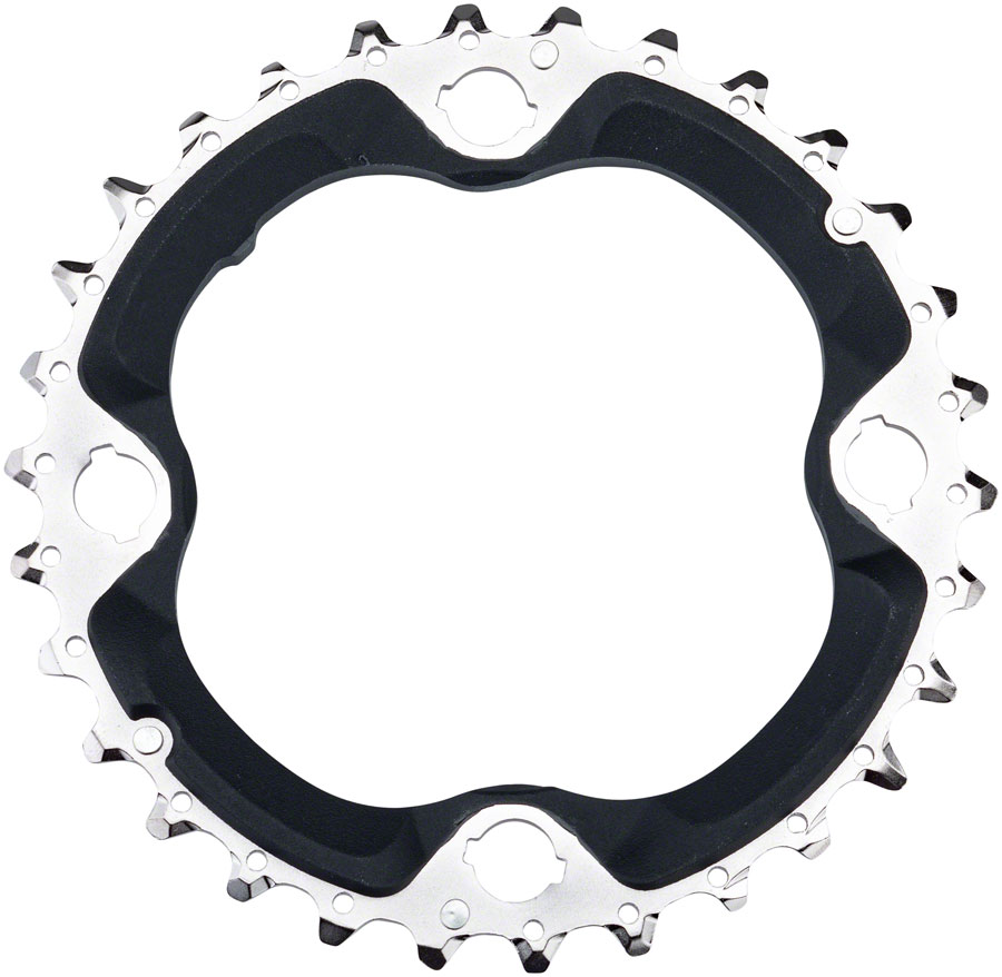 Shimano Deore M6000 30T Chainring - 10 Speed 96mm BCD for 40-30-22T Set - Image 2