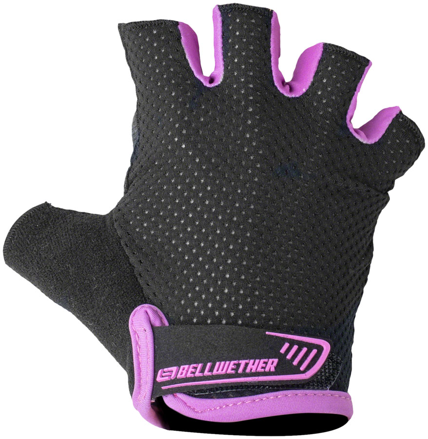 Bellwether Gel Supreme Gloves - Purple Short Finger Women's Medium