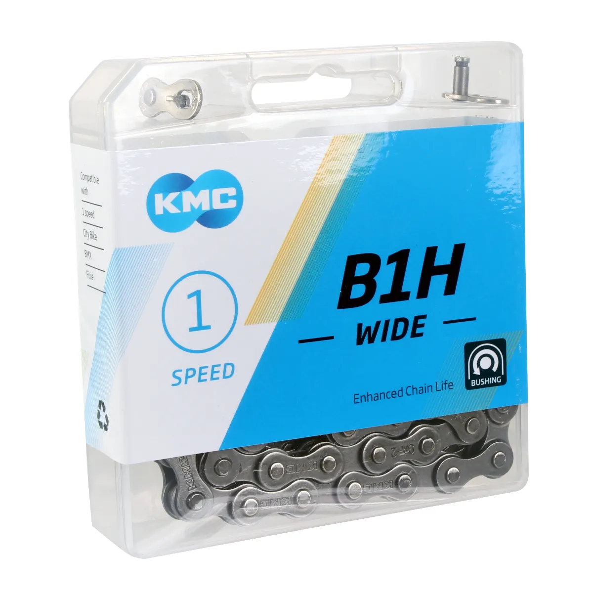 KMC B1H BMX Heavy Duty Chain Silver