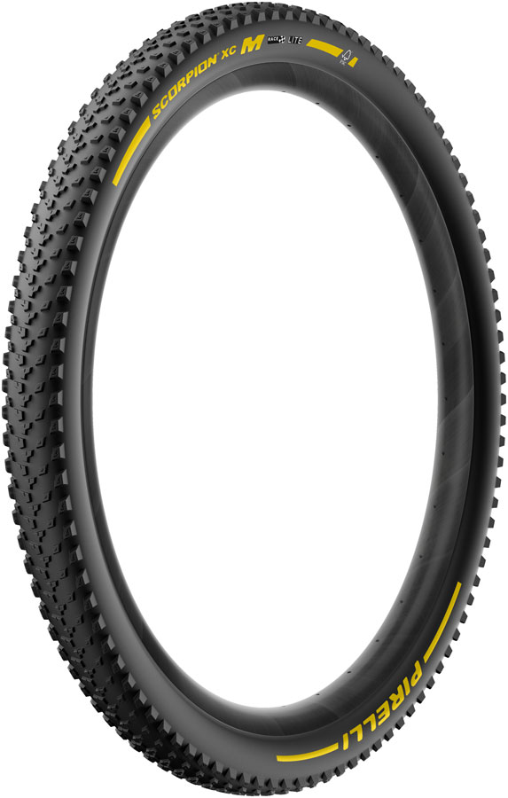 Pirelli Scorpion XC M Tire - 29 x 2.4 Tubeless Folding YLW Label Team Edition Lite Race