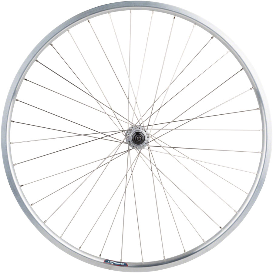 Quality Wheels Value HD Series Rear Wheel - QR x 135mm, Rim Brake, HG 10, Silver, Clincher variant 2