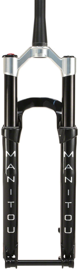 Manitou R8 Pro Suspension Fork - 29" 120 mm 15 x 110 mm 44mm Offset, Black/Silver - Image 6
