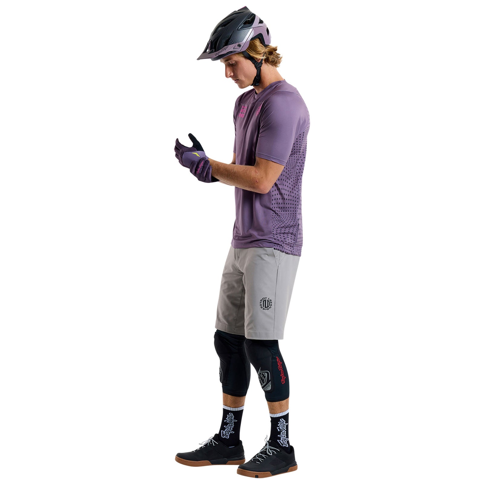 Skyline Short Sleeve Jersey Radioscape Deep Purp - Image 11