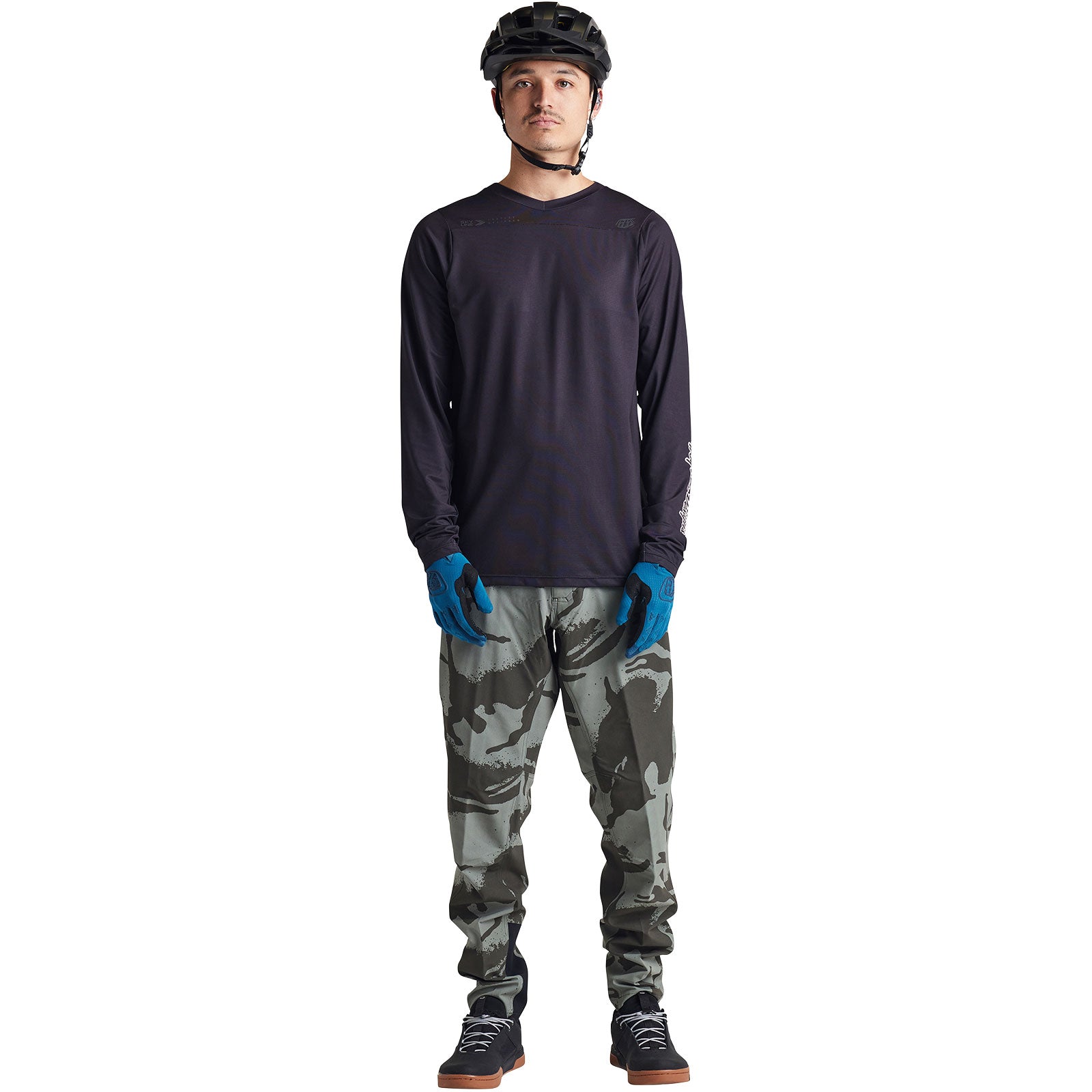 Skyline LS Jersey Mono Black - Image 3