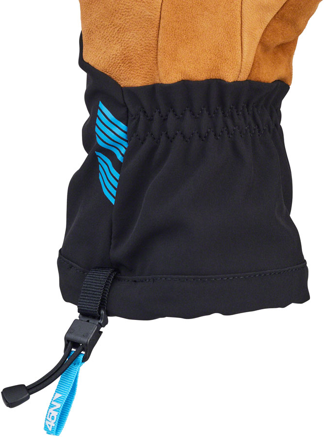 45NRTH 2024 Sturmfist 4 LTR Leather Gloves - Tan/Black Lobster Style - Image 3