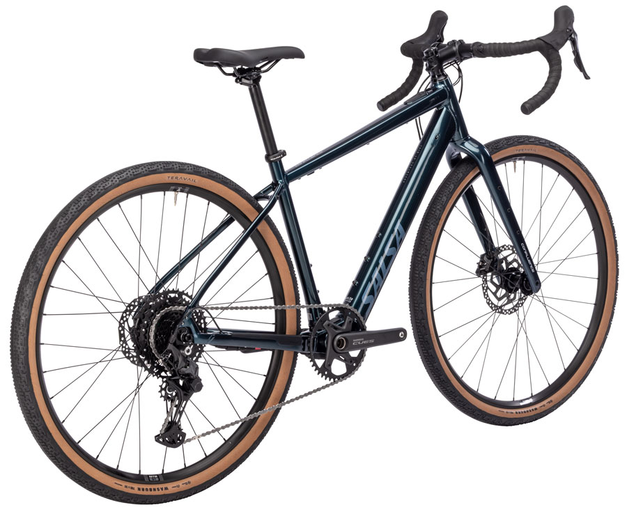 Salsa Confluence Drop Bar Cues 10 eBike - 700c Aluminum Midnight Blue - Image 3
