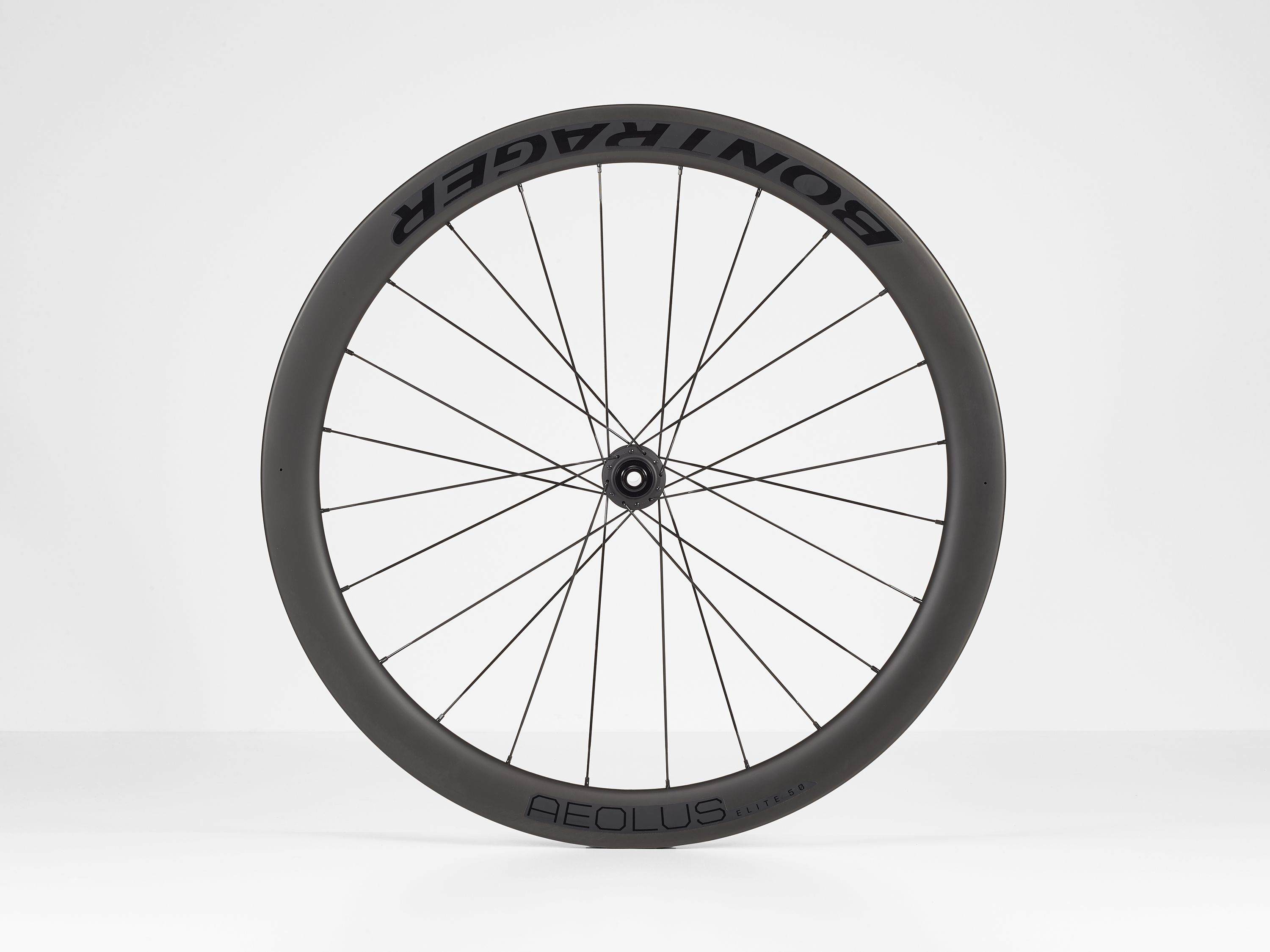 Wheel Front Bontrager Aeolus Elite 50 TLR Disc 100mm Black