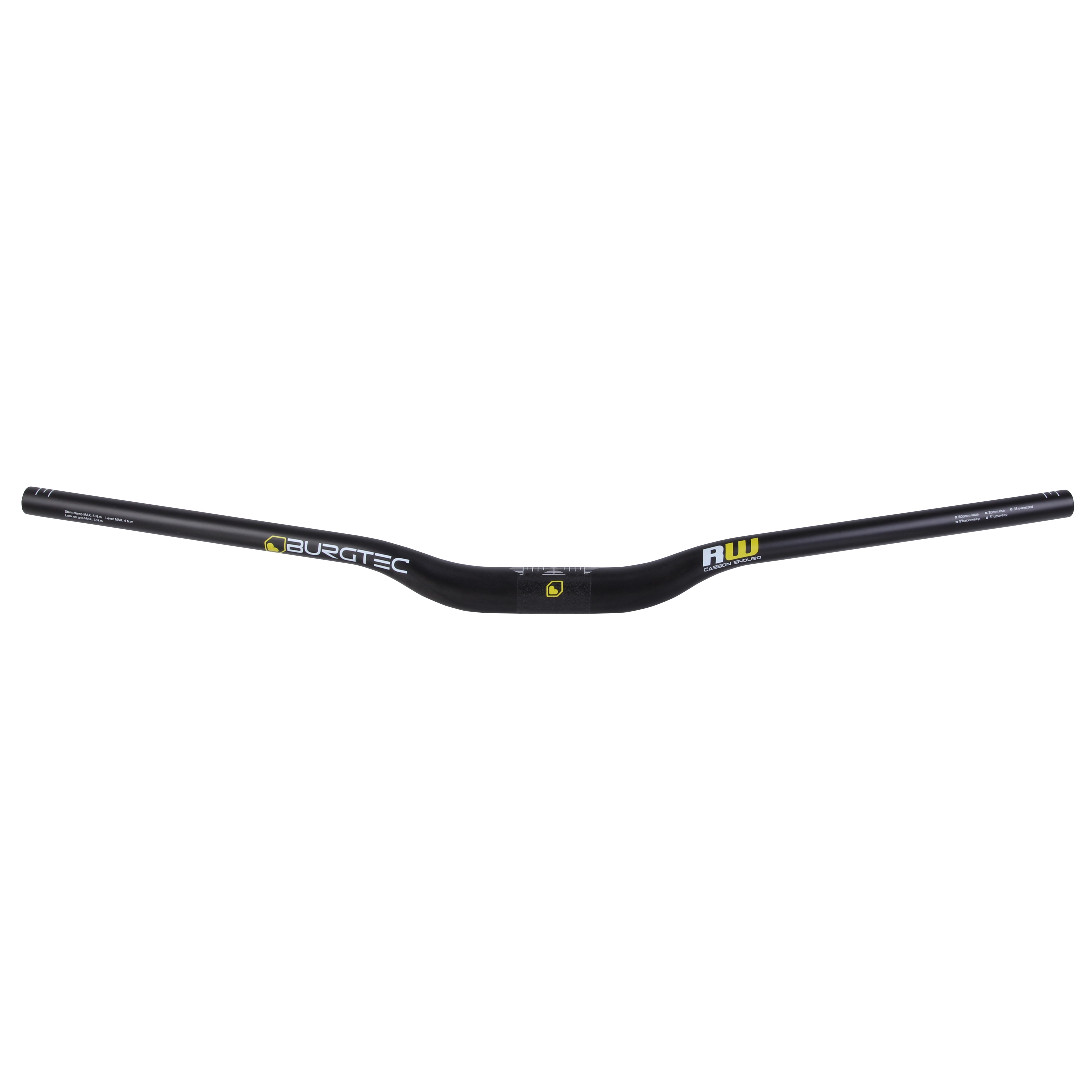 Burgtec Ride Wide Carbon Enduro Riser Bar, 800mm variant 2